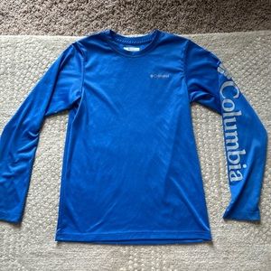 Columbia brand size 10/12 boys long sleeve athletic top